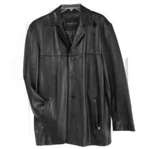 MARC NEW YORK LEATHER COAT